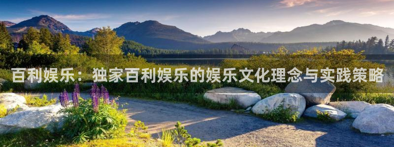 辉达娱乐体育eon：百利娱乐：独家百利娱乐的娱乐文化理念与实践策略